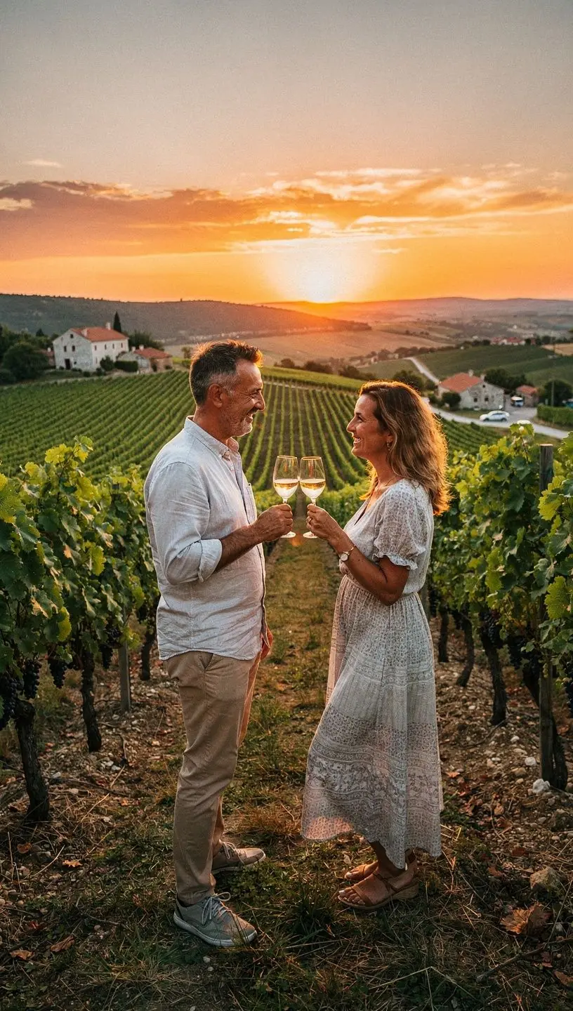 Putokazi na raskrižju koji usmjeravaju vozače prema popularnim turističkim destinacijama